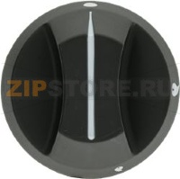 KNOB GREY ø 65 mm SILKSCREEN PRINTED