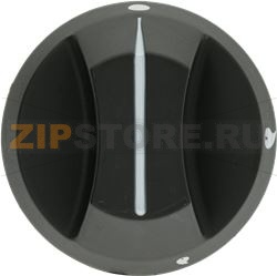 KNOB GREY ø 65 mm SILKSCREEN PRINTED 