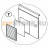 Фильтрующий элемент 225x185 мм Brema CB 425 - Фильтрующий элемент 225x185 мм Brema CB 425