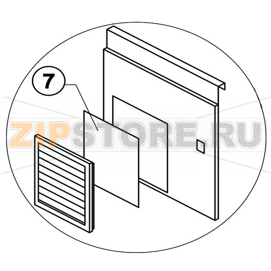 Фильтрующий элемент 225x185 мм Brema CB 425 Фильтрующий элемент 225x185 мм Brema CB 425Запчасть на деталировке под номером: 7Название запчасти Brema на английском языке: Filtering panel CB 425.