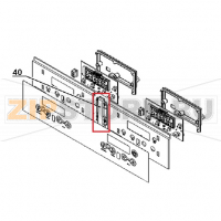 Junction support display card Ugolini Minigel 1 Plus