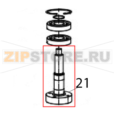 Top shaft welds Hurakan HKN-20SN Top shaft welds Hurakan HKN-20SNЗапчасть на деталировке под номером: 21