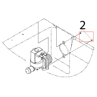 Hex socket head cap screw Hoshizaki IM-65NE-25