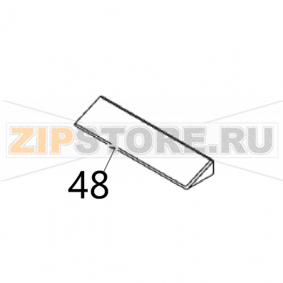 Head insert guide Sato FX3-LX Head insert guide Sato FX3-LXЗапчасть на деталировке под номером: 48Название запчасти на английском языке: Head insert guide Sato FX3-LX.