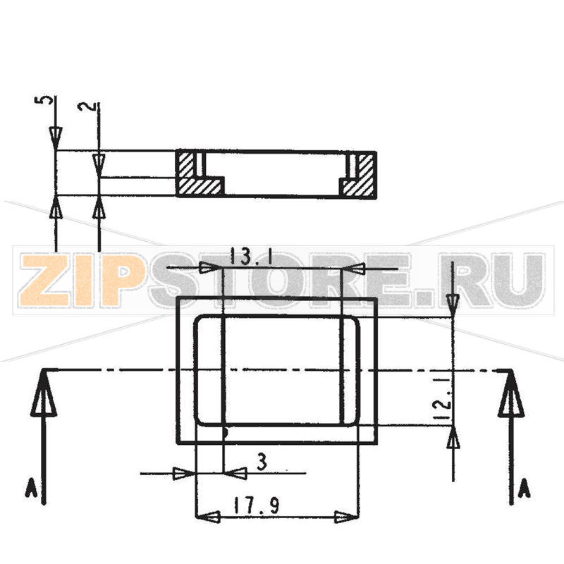 Защелка, черная PB Fastener 