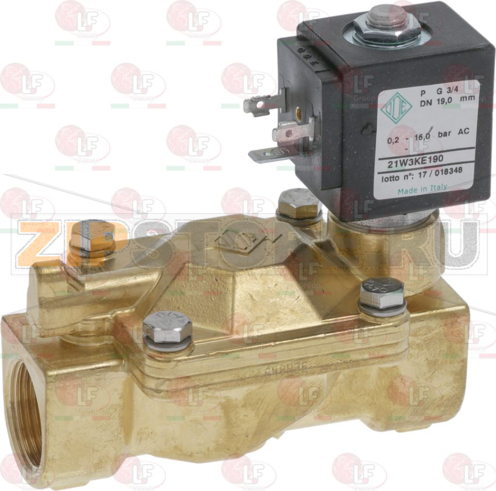 ЭЛЕКТРОМАГНИТНЫЙ КЛАПАН ODE Ø 3/4"FF 230 В 