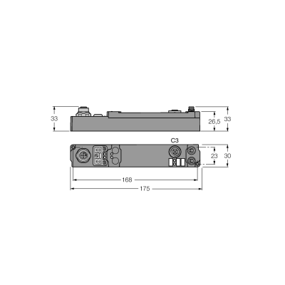 Модуль автономный для PROFIBUS-DP Turck SDPB-10S-0002 