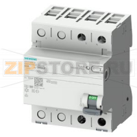 УЗО тип B 16 A 1+N-пол. 30 mA 230 V 4 мод. короткая выдержка Siemens 5SV3321-4