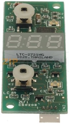 SCHEDA PULSANTIERA 2 TASTI PER OD 