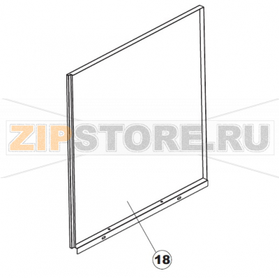 Panel, Side LH PG Apach AC800   Panel, Side LH PG Apach AC800Запчасть на сборочном чертеже под номером: 18Название запчасти Apach на итальянском языке: Panel, Side LH PG Apach AC800