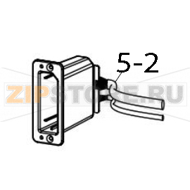 Slot-in Wi-Fi + BT housing TSC MH361T Slot-in Wi-Fi + BT housing TSC MH361TЗапчасть на деталировке под номером: 5-2