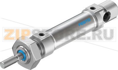Пневмоцилиндр стандартный Festo DSNU-16-15-P-A 