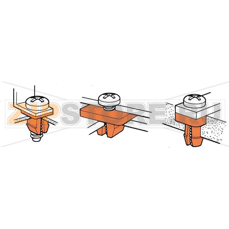 Гайка разрезная PB Fastener 212-0771-000 