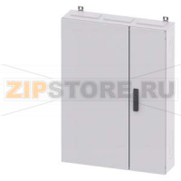 ALPHA 400, wall-mounted cabinet, IP55, Protection class 2, H: 1100 mm, W: 800 mm, T: 210 mm, RAL 9016 Siemens 8GK1133-5KA32