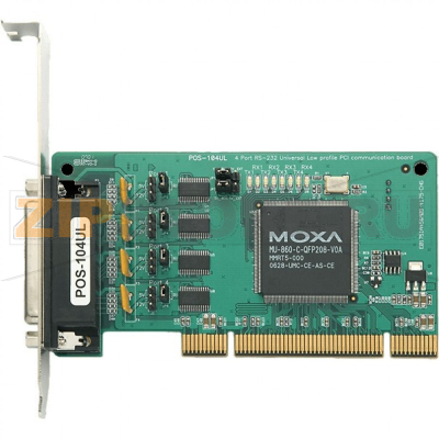 Плата MOXA POS-104UL-DB9M 