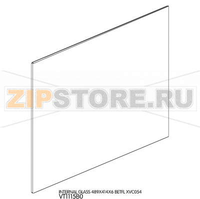 Internal glass 489X414X6 betfl Unox XVC 055 Internal glass 489X414X6 betfl Unox XVC 055Запчасть на деталировке под номером: 86Название запчасти на английском языке: Internal glass 489X414X6 betfl Unox XVC 055