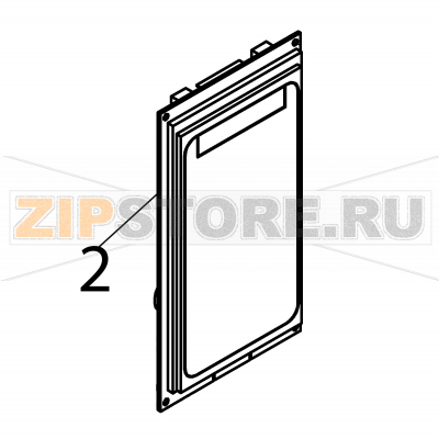 Control holder visual card Fagor AE-061 Control holder visual card Fagor AE-061Запчасть на деталировке под номером: 2Название запчасти Fagor на английском языке: Control holder visual card AE-061.