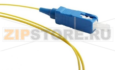 Hyperline FPT-B9-9-SC/UR-1M-LSZH-YL (FPT9-9-SC-UPC-1M) Пигтейл волоконно-оптический SM 9/125 (OS2), SC/UPC, 1 м, LSZH 