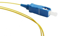Hyperline FPT-B9-9-SC/UR-1M-LSZH-YL (FPT9-9-SC-UPC-1M) Пигтейл волоконно-оптический SM 9/125 (OS2), SC/UPC, 1 м, LSZH