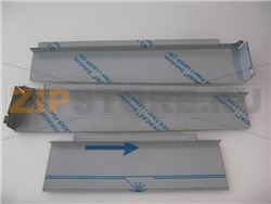 ASSIEME CORNICE INOX PARASPRUZZI 