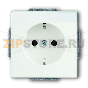 Розетка, белый бархат ABB 2CKA002011A3881 