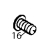Bolt M.5x13 Fagor HMM-6/11