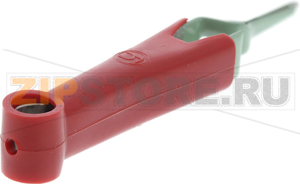 Зажим тестовый 6 A, мини, красный Hirschmann 931272101 