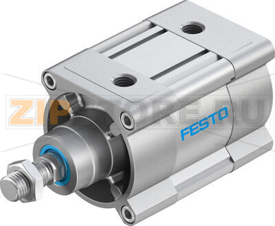 Пневмоцилиндр стандартный Festo DSBC-100-25-PPSA-N3 