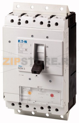 Выключатель автоматический втычной 400А, 4 полюса, 150кА Eaton NZMH3-4-A400-SVE 