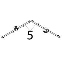 Girante risciacquo inferiore per cesto 50 Teikos TS601