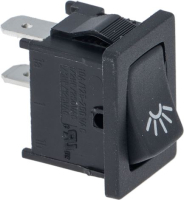 INTERRUTTORE UNIPOLARE NERO 10A 250V