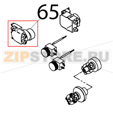 Dosatore detergente peristaltico Teikos TS820 Dosatore detergente peristaltico Teikos TS820Запчасть на деталировке под номером: 65