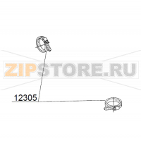 Зажим для труб DIHR DW014