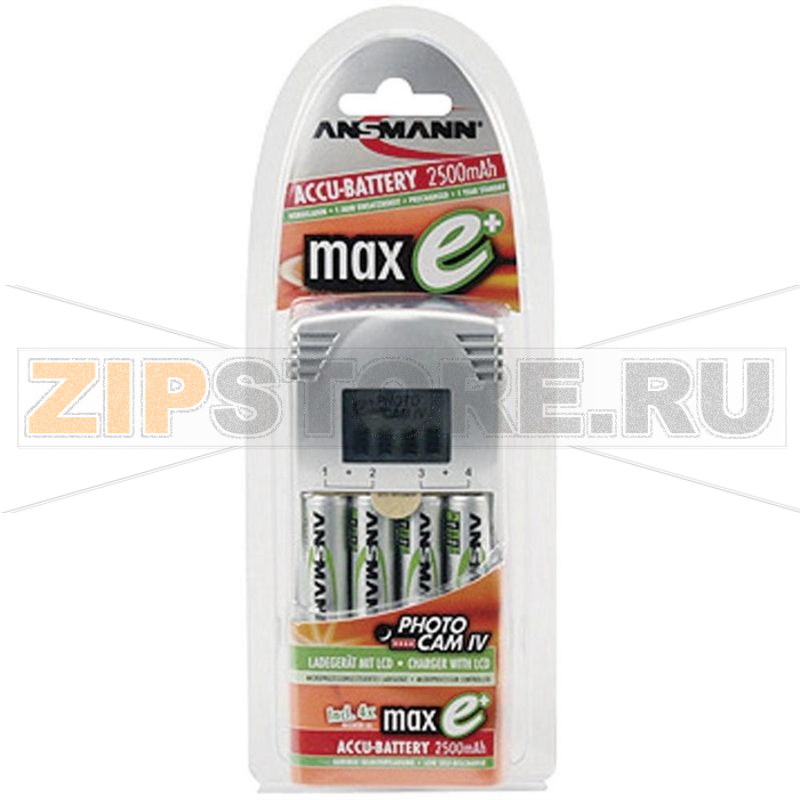 Зарядное устройство 500 мА, микро (AAA), миньоны (AA) Ansmann PhotoCam IV 