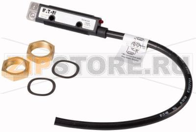 Датчик оптический, DC, 18мм, пластик, M12 Eaton 13106AQD07 
