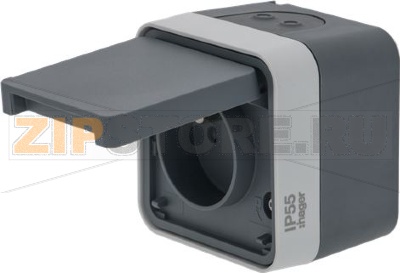 2-УХ ШТЫРЬКОВАЯ РОЗЕТКА 16 A 230 В + PE NF-USE 