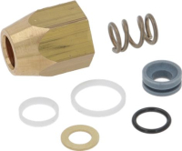 KIT NUT ø 3/8F FOR STEAM WAND