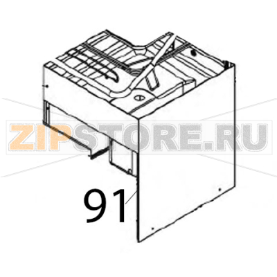 Vasca inox Vortmax DDM 660 Vasca inox Vortmax DDM 660Запчасть на деталировке под номером: 91