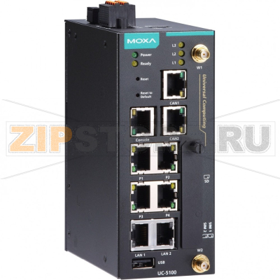 Компьютер встраиваемый 1 ГГц, 512 Мб, 4xRS-232/422/485, USB MOXA UC-5112-T-LX 