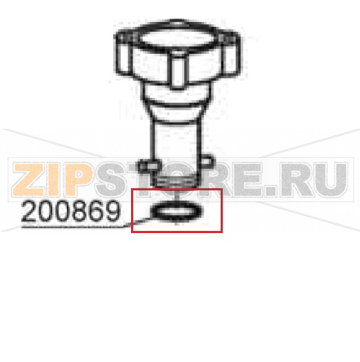 Уплотнение 3.53x20.22x27.28 Comenda LB 200 Уплотнительное кольцо 3.53x20.22x27.28 для стаканомоечной машины Comenda LB 200Запчасть на сборочном чертеже под номером: 200869