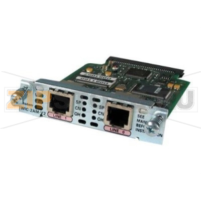 Карта интерфейсная Cisco WIC-2AM-V2= 