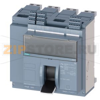 fixed-mounted sw. disconnector with handle frame 1600; 4AUX Icu=55kA @ 415V, 4-pole, right SD100; In=800A without overload protection w/o short-circuit protection rear horizontal connection Siemens 3VA2780-5.A22-....
