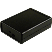 Корпус настольный 92x66x28 мм, материал: пластик, черный, 1 шт Hammond 1593HAMFREE1BK
