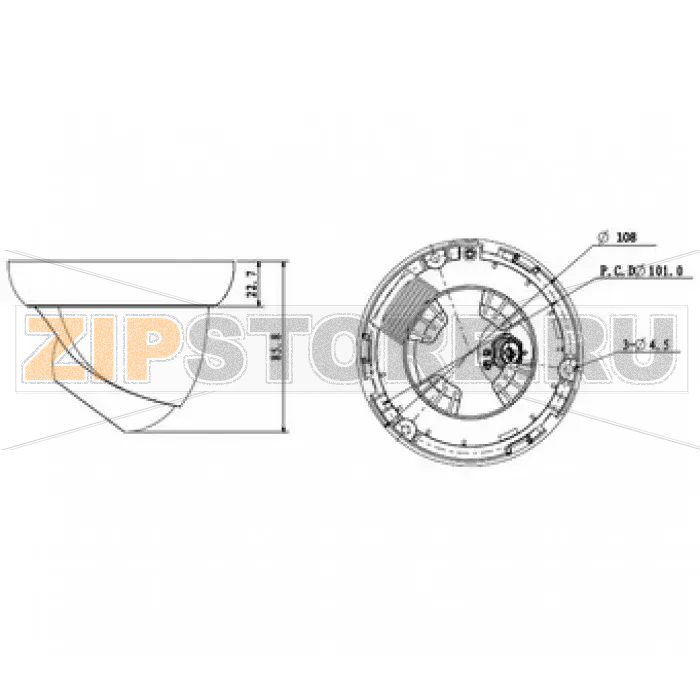 IP-камера Dahua DH-IPC-HDW1000SP-0600B 