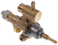 GAS TAP M18x1.5 BYPASS 0.35 mm