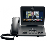 IP-видеотелефон 7 дюймов, 2xGE (PoE), SIP, Bluetooth, Wi-Fi, 1024х600 пкс Cisco CP-DX650-K9