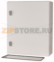 Щит металлический навесной с монтажной платой, ДхШхВ=200x500x600 мм Eaton CS-65/200