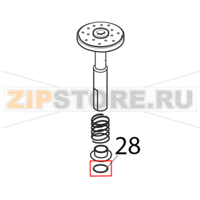 OR Metrico 0090-25 Saeco Royal Classic OR Metrico 0090-25 Saeco Royal ClassicЗапчасть на деталировке под номером: 28