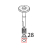 OR Metrico 0090-25 Saeco Royal Classic