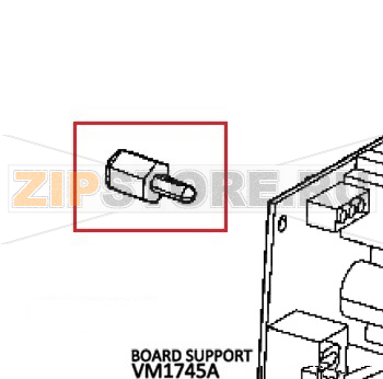 Board support Unox XVC 505E Board support Unox XVC 505EЗапчасть на деталировке под номером: 158Название запчасти на английском языке: Board support Unox XVC 505E